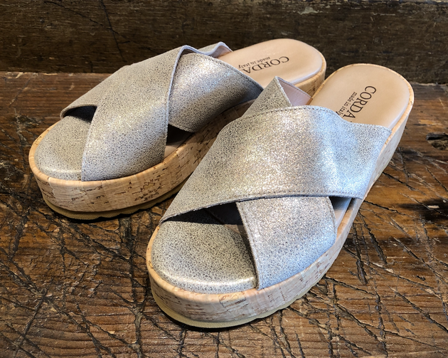 CORDANI KALI PLATFORM SANDAL IN GRANITO CORDA