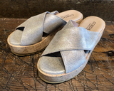 CORDANI KALI PLATFORM SANDAL IN GRANITO CORDA