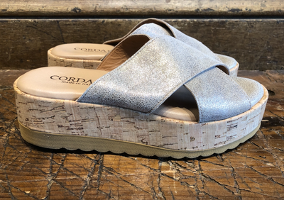 CORDANI KALI PLATFORM SANDAL IN GRANITO CORDA