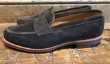 Alden Leisure Penny in Chocolate Suede with Flex Sole