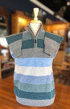 Alan Paine Men's Lyndhurst 1/4 Zip Mock Neck Sweater in a Grey Mix