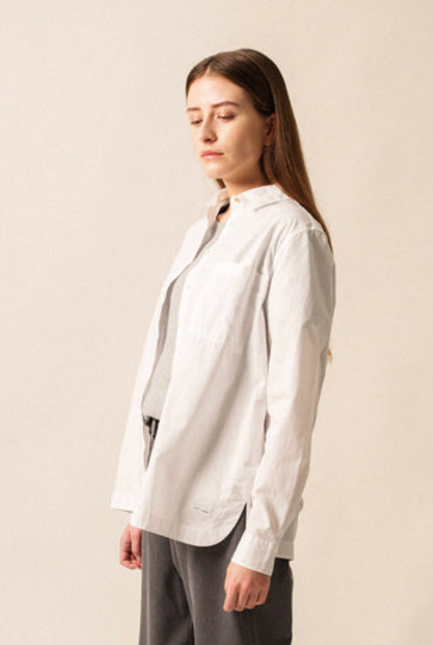 SAINT JAMES OF FRANCE WOMEN'S LUCE BLOUSE IN WHITE