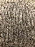 Harley of Scotland Men's Voe True Shetland Crew Neck Sweater in Silver