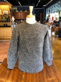 Harley of Scotland Men's Crew Neck Sweater in British Heritage Wool Bovek
