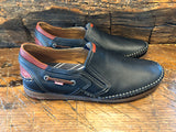 FLUCHOS MARINER MOCCASIN IN NAVY CALF