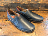 FLUCHOS MARINER MOCCASIN IN NAVY CALF