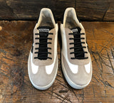 VICTORIA WOMEN'S SNEAKER WITH BLACK AND TAUPE TRIM