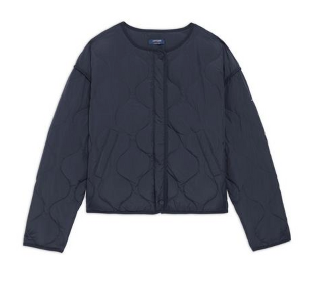 SAINT JAMES OF FRANCE WOMEN'S STE CAROLE PUFFER JACKET IN AMIRAL