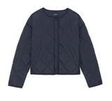 SAINT JAMES OF FRANCE WOMEN'S STE CAROLE PUFFER JACKET IN AMIRAL