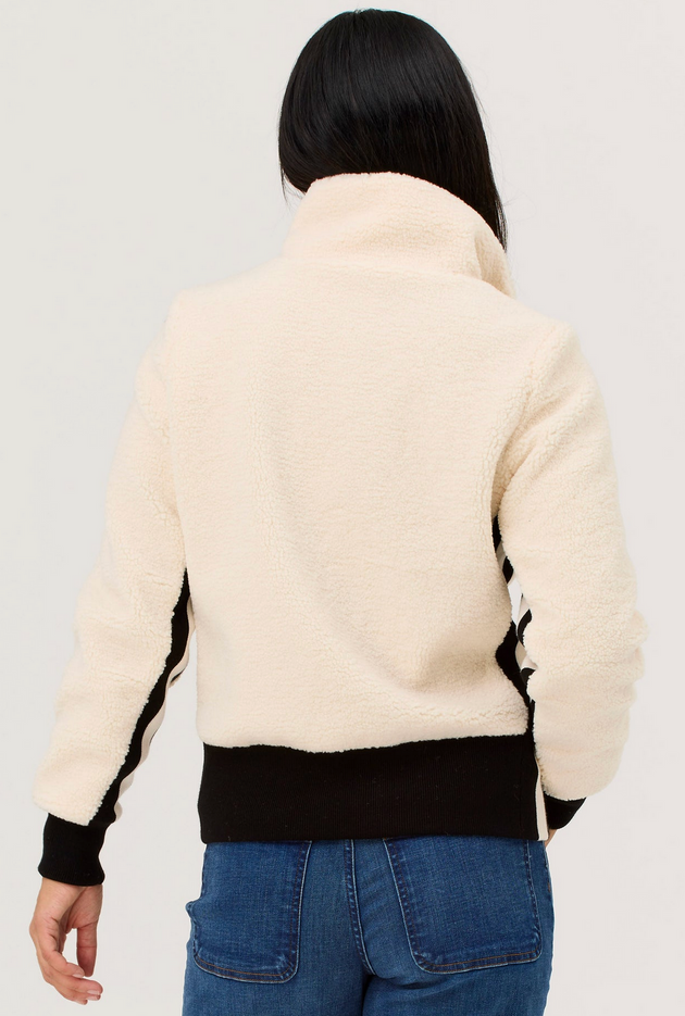KRIMSON KLOWER WOMEN'S SKI WEAR STEVIE FLEECE JACKET IN NATURAL