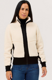KRIMSON KLOWER WOMEN'S SKI WEAR STEVIE FLEECE JACKET IN NATURAL