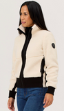KRIMSON KLOWER WOMEN'S SKI WEAR STEVIE FLEECE JACKET IN NATURAL