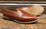 Alden Leisure Penny in Tan Michigan Calf with Leather Sole