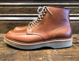 Alden x O & D Indy Boot in Tan Michigan Calf with Wedge Sole