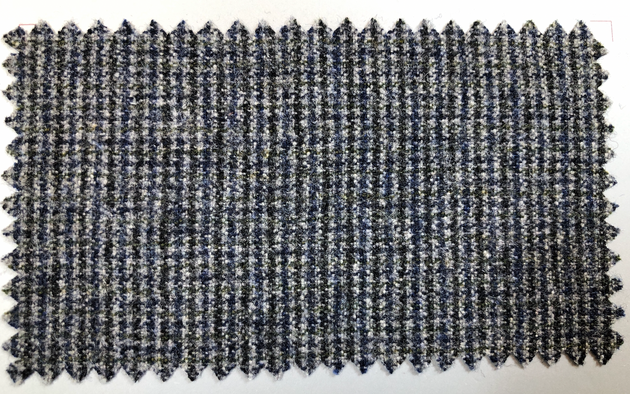 Samuelsohn Single Pleat Updated Wool Trouser in Gray Check Pattern