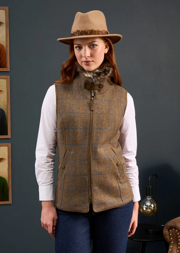 ALAN PAINE WOMEN'S SURREY GILET IN SEABROOK