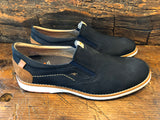 FLUCHOS TAYLOR SLIP-ON IN NAVY NUBUCK