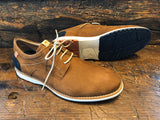 FLUCHOS TAYLOR TIE IN TAN NUBUCK