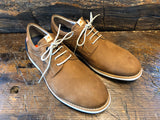 FLUCHOS TAYLOR TIE IN TAN NUBUCK