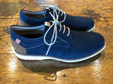 FLUCHOS TAYLOR TIE NAVY NUBUCK