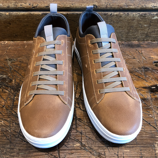 MARTIN DINGMAN CAMERON SLIP-ON SNEAKER IN OLD SADDLE LEATHER