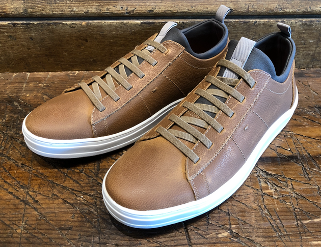 MARTIN DINGMAN CAMERON SLIP-ON SNEAKER IN OLD SADDLE LEATHER
