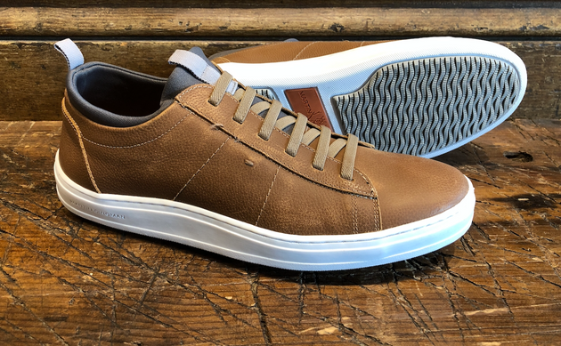 MARTIN DINGMAN CAMERON SLIP-ON SNEAKER IN OLD SADDLE LEATHER