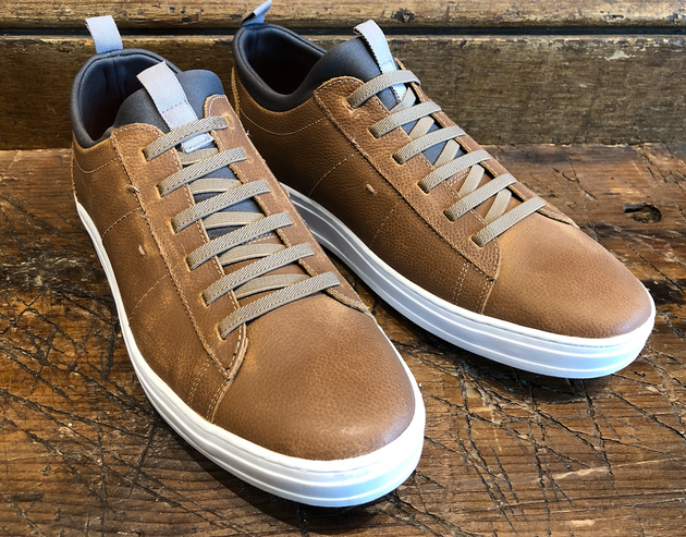 MARTIN DINGMAN CAMERON SLIP-ON SNEAKER IN OLD SADDLE LEATHER
