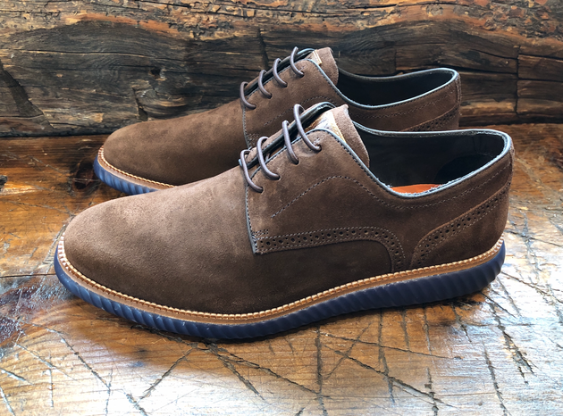 Martin Dingman CountryAire Plain Toe in Briar Brown with Elastic Non-Tie Laces
