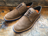 Martin Dingman CountryAire Plain Toe in Briar Brown with Elastic Non-Tie Laces