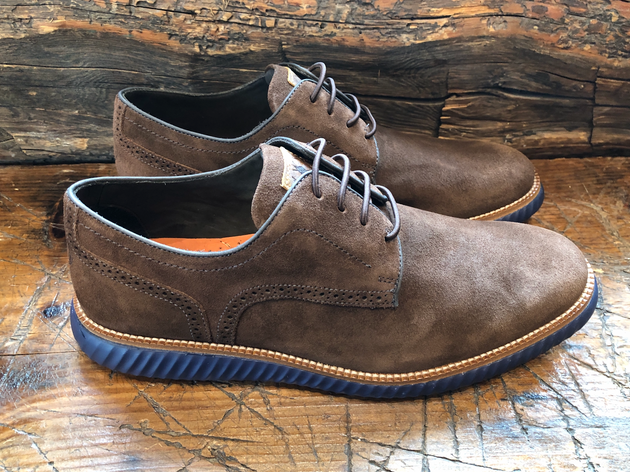 Martin Dingman CountryAire Plain Toe in Briar Brown with Elastic Non-Tie Laces