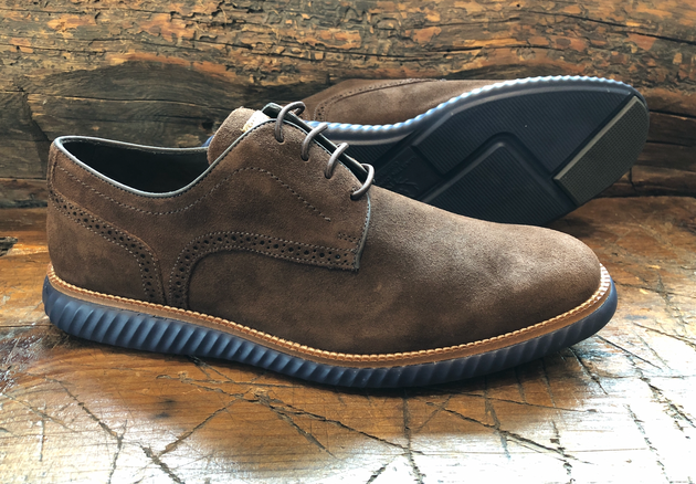 Martin Dingman CountryAire Plain Toe in Briar Brown with Elastic Non-Tie Laces