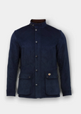 Alan Paine Men's Felwell Quilted Jacket in Dark Navy