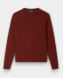 ALAN PAINE LADIES IVY CREW NECK SWEATER IN AUTUMN
