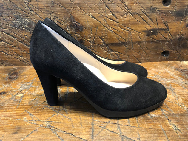 Buy Rocia Black Women Peep Toe High Heeled Block Heels Online at Regal  Shoes |8071258