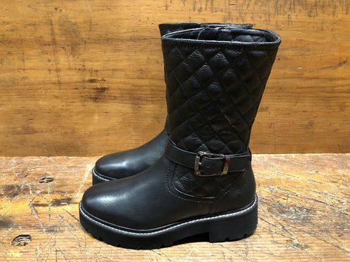 ara BETHESDA QUILTED BOOT IN BLACK