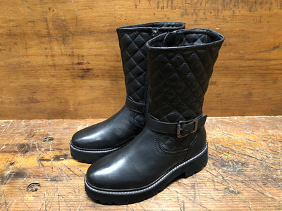 ara BETHESDA QUILTED BOOT IN BLACK