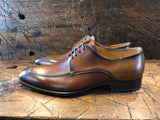 Mezlan Coventry Moc-Toe in Cognac Burnished Calf