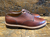Alden Blucher Cap-Toe in Matte Finish Brown Scotch Grain Leather