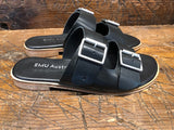 EMU AUSTRALIA WOMEN'S PELI SANDAL IN BLACK CALF