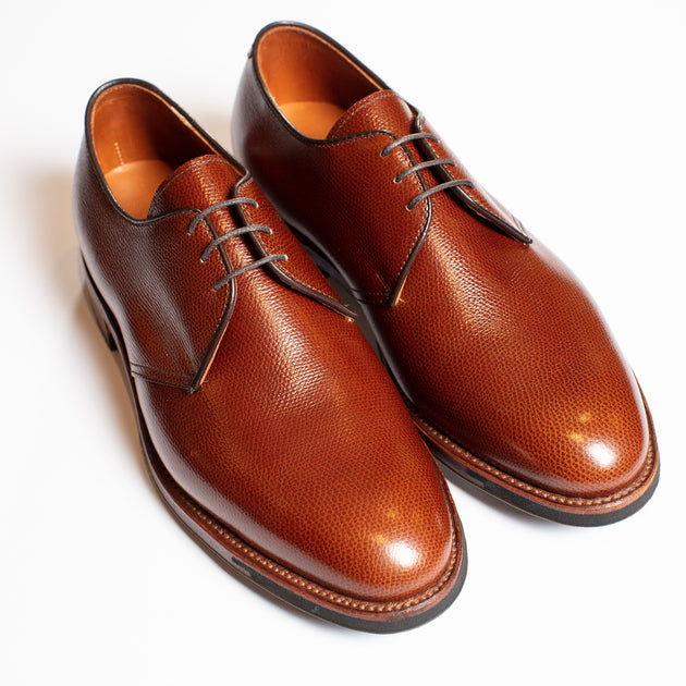 Alden Alpine Grain Plain Toe Blucher with Commando Sole – Oxford