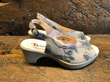 THINK WOMEN'S ZEPPA SLING-BACK IN PANNA FLORAL